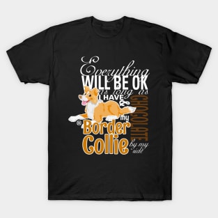 Everything will be ok - BC Red & Chocolate T-Shirt